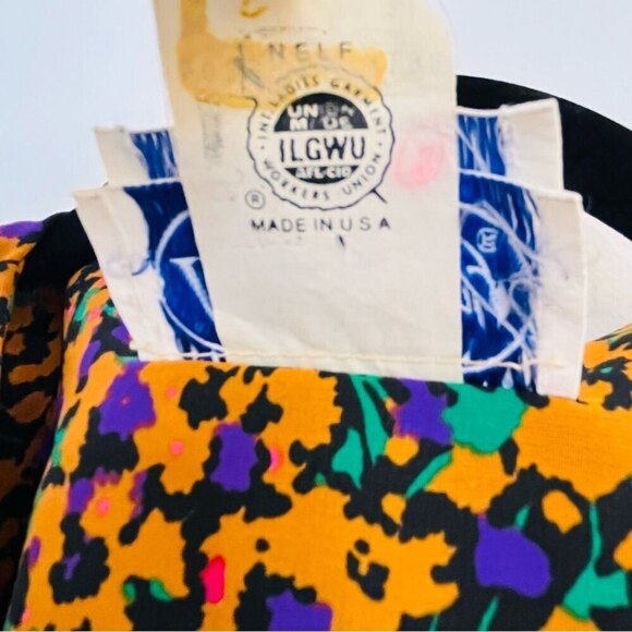 Vintage Leslie Fay for Lord & Taylor Union-Made Blouse - Made in USA - Picture 6 of 10